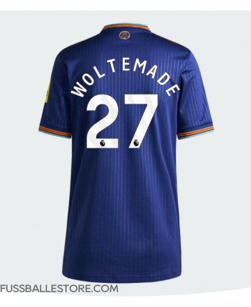Günstige Newcastle United Nick Woltemade #27 3rd trikot Damen 2025-26 Kurzarm Günstige Newcastle United Nick Woltemade #27 3rd trikot Damen 2025-26 Kurzarm